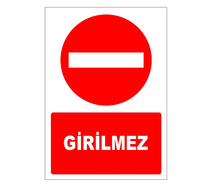 Girilmez Levhası