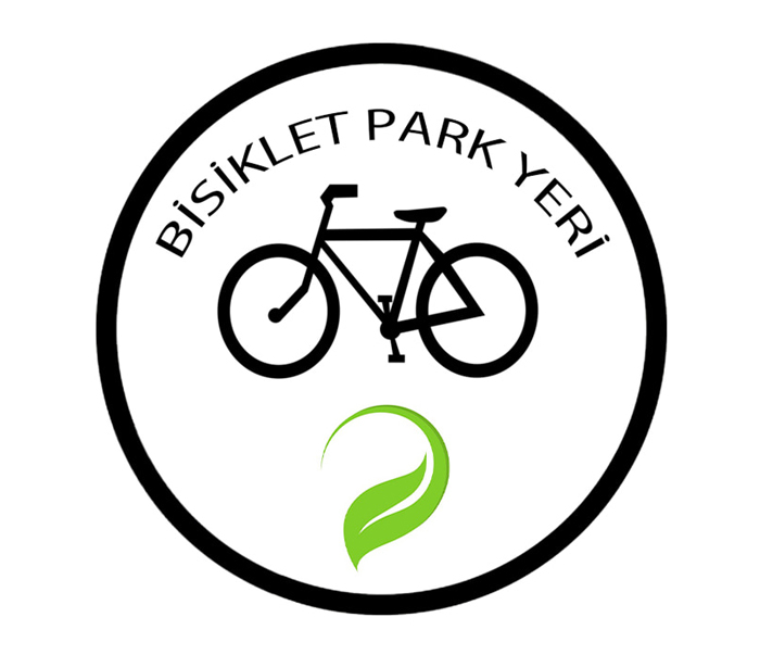 Bisiklet Park Yeri Levhası Otopark Tabelası İşareti