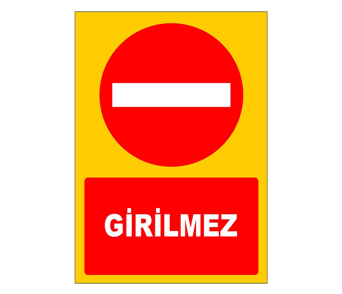 Girilmez Levhası