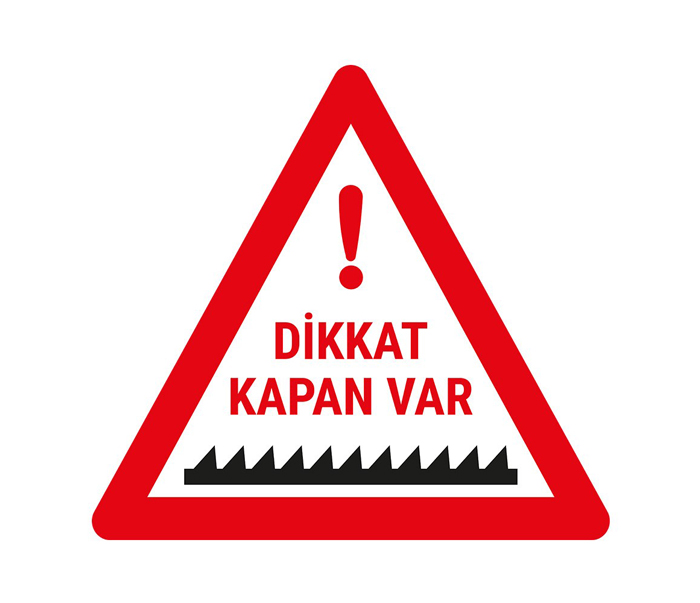 Dikkat Kapan Var Levhası T-K1